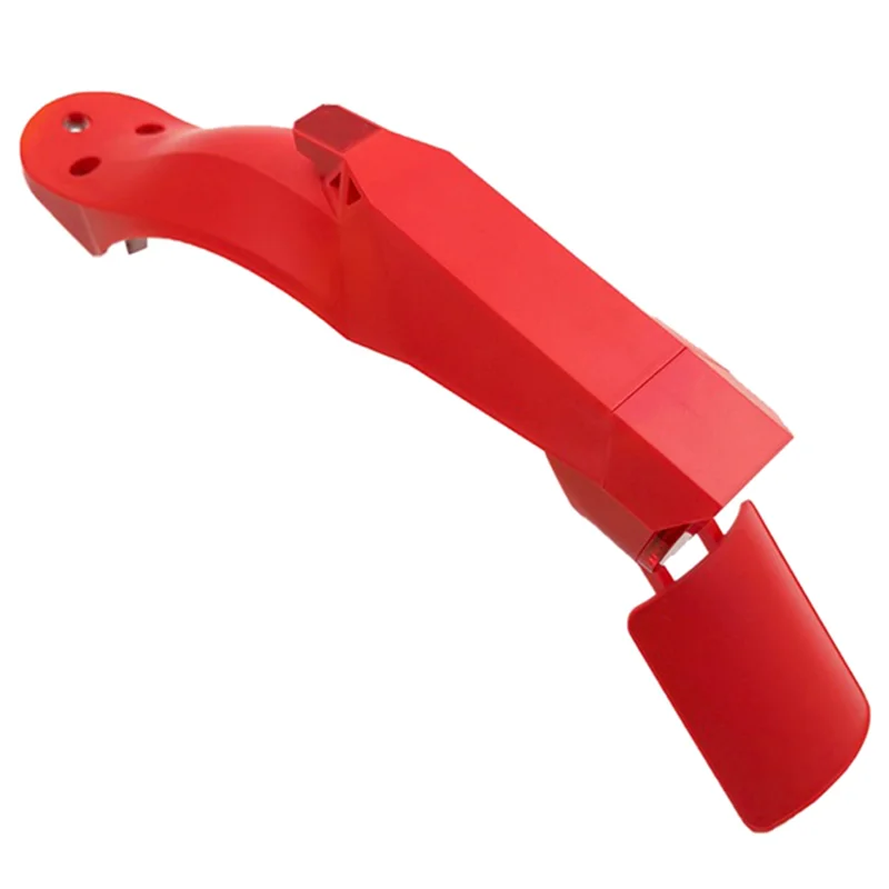 

Scooter Fenders Rear Replacement Parts Accessories With License Plate Flap For Xiaomi Electric Scooters, PRO 2 Red