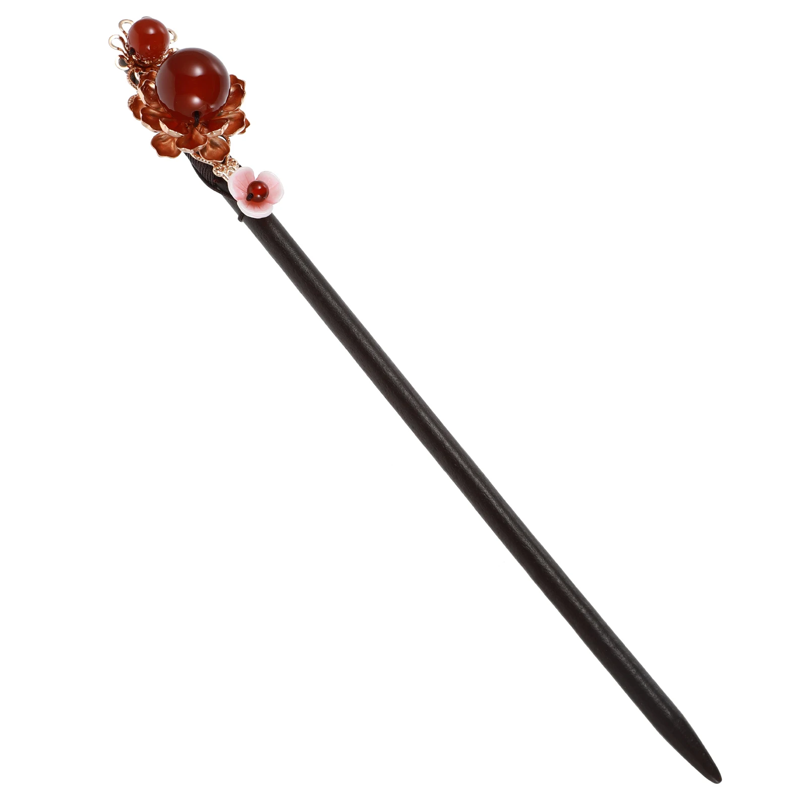 

Wooden Hairpin Stick Headdress Retro Vintage Design Hairstyle Tools Wedding Decor Accessories Chinese Culture Ancient