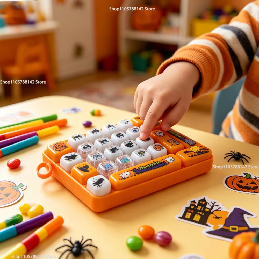 키캡 대왕키캡 Halloween 26-piece Set Keychain Clicker Bag Charms Key Caps Keyboard Fidgets Clicker Party Favors Gifts