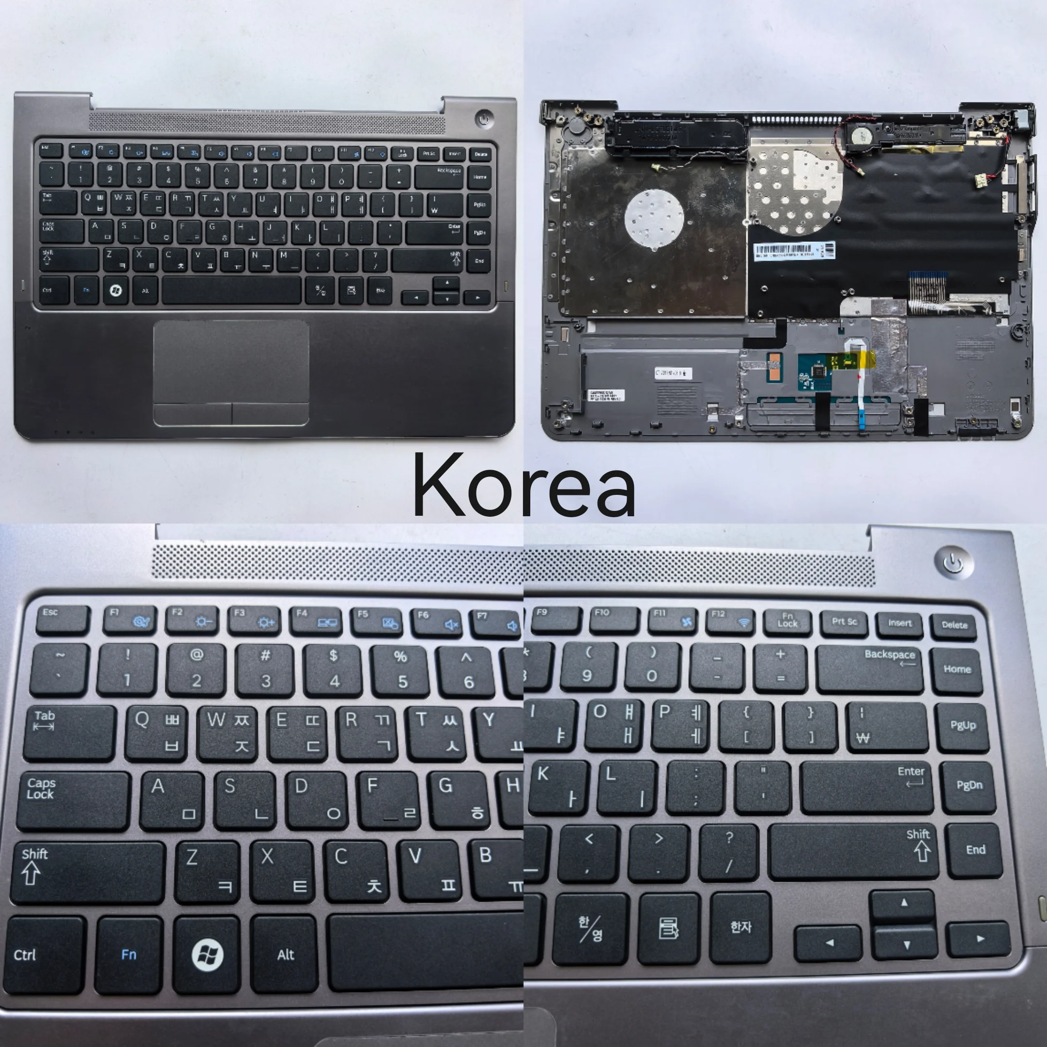 

Korean layout New laptop palmrest with keyboard for Samsung 530U4CL 530U4C 530U4B 535U4C 532U4C