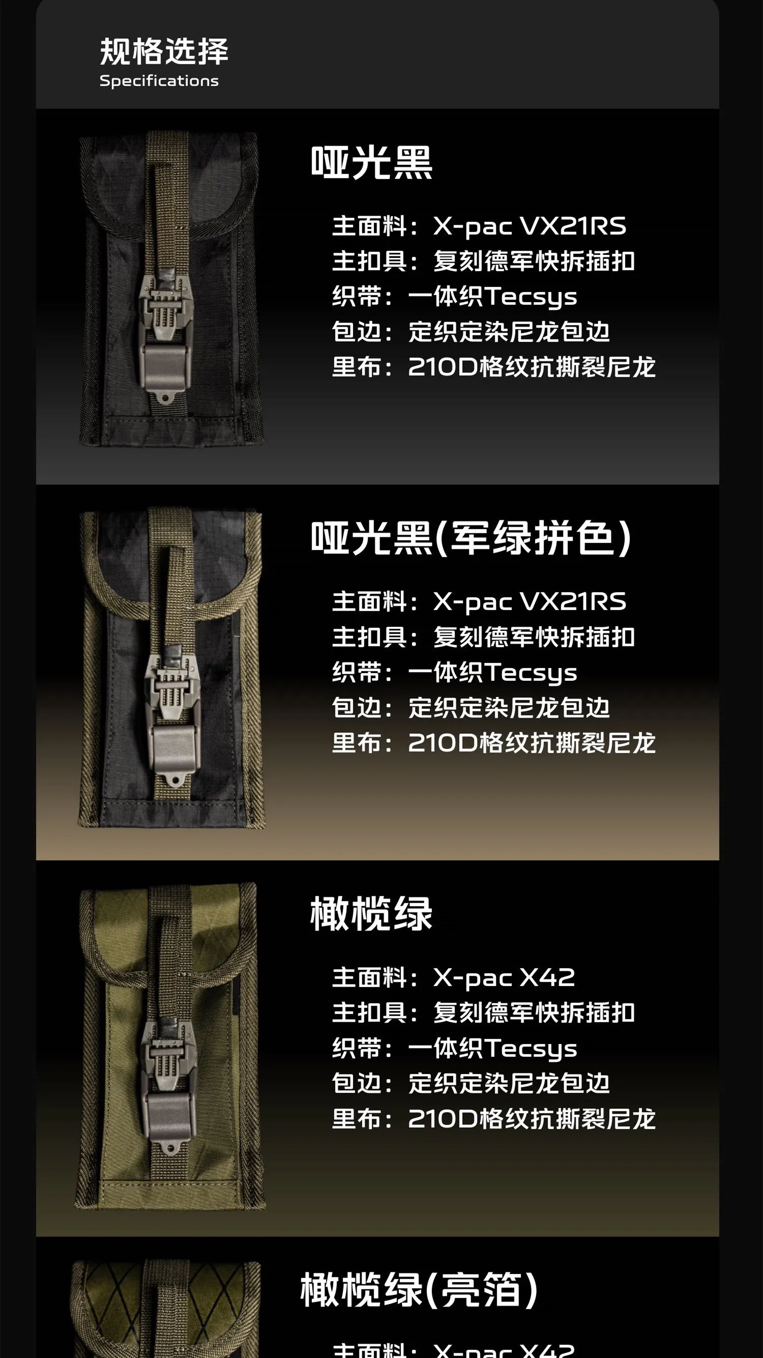Outdoor Function Tactical Quick-release Accessory Bag Coin Mobile Phone Key Holder Vintage Waterproof Small Pouch