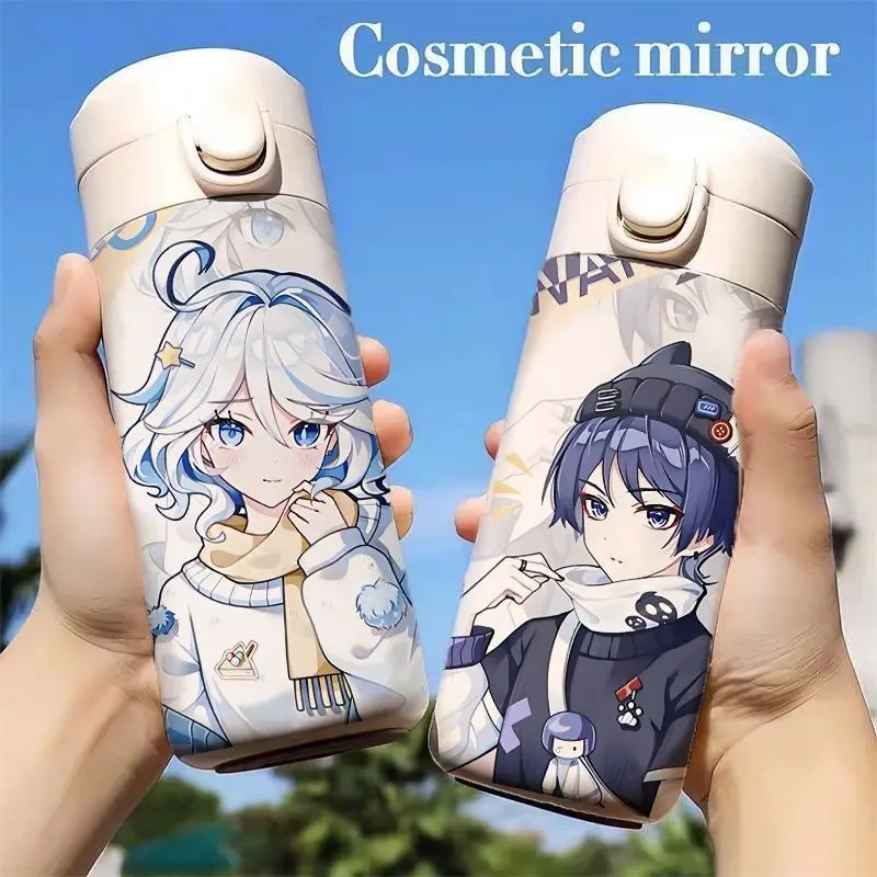 

Funina Winter Insulated Cup with Small and Lightweight Surrounding Features High Beauty Student Water Bottle Stainless Steel 2E