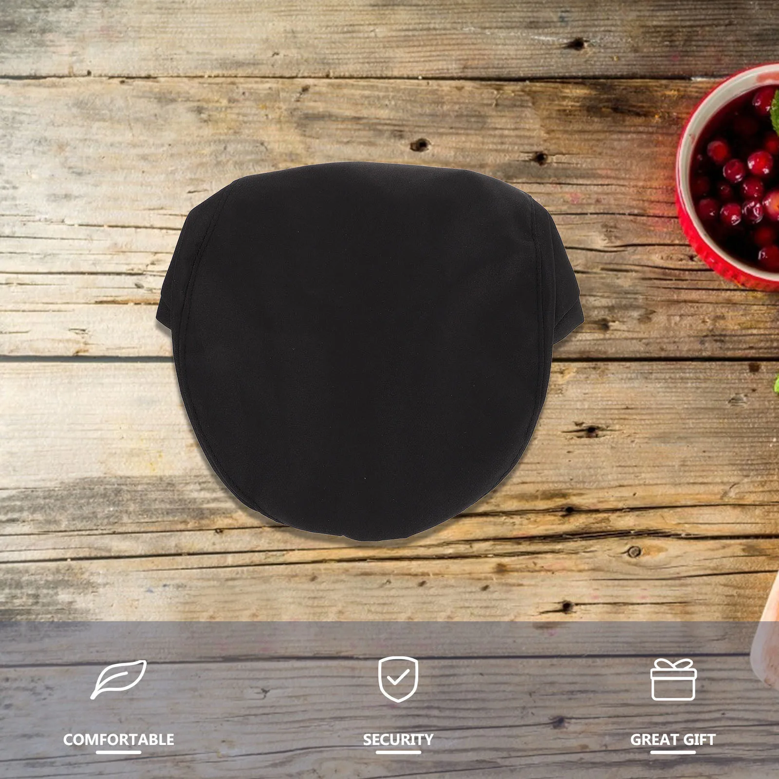 

Chef Hat Unisex Cotton Beret Cap For Restaurant Kitchen Cooking Catering School Bakery Staff Cooks Working Uniform