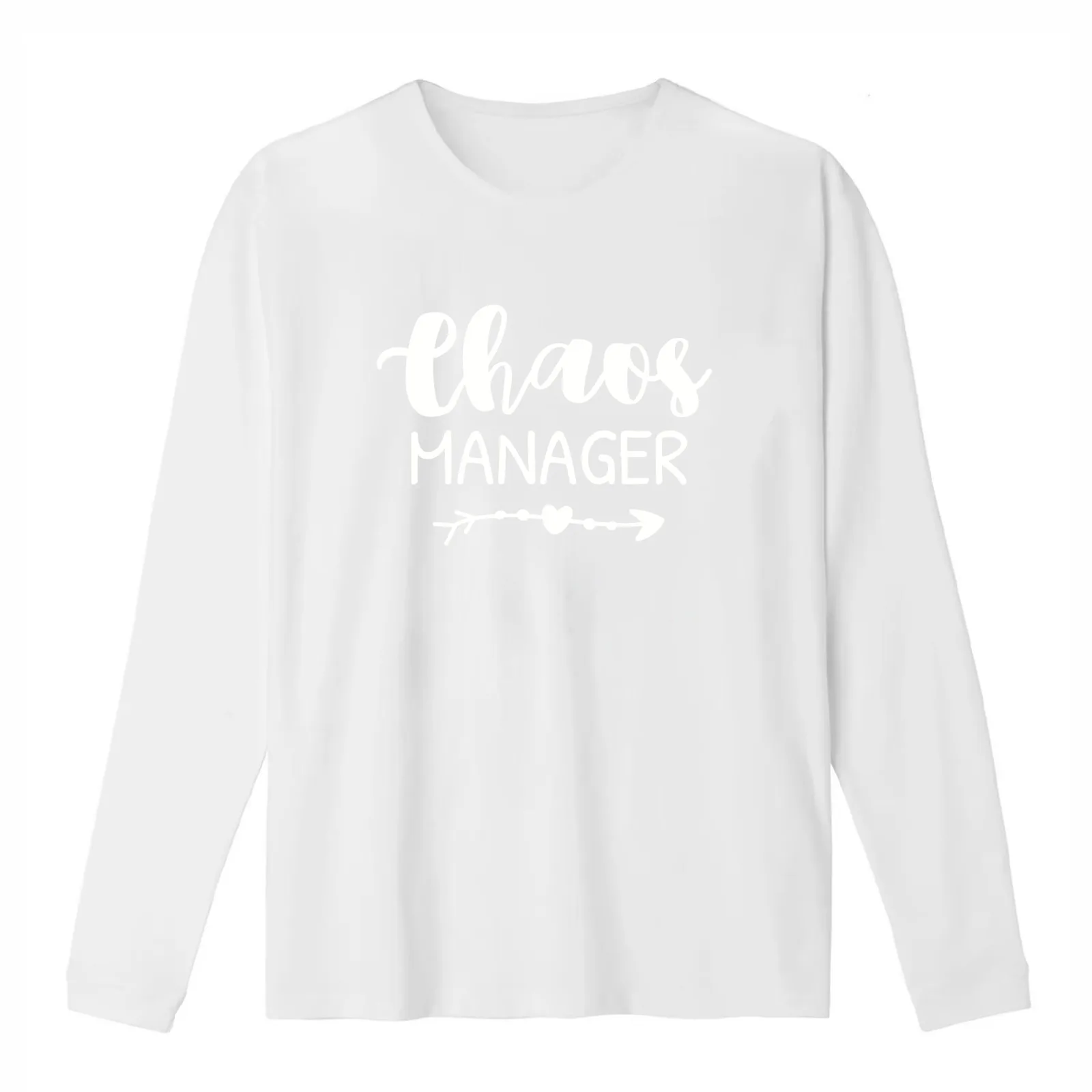 Chaos manager Chaos Coordinator T-Shirt Summer Casual Cotton Tee Oversized Streetwear Tops Vintage Graphic Print
