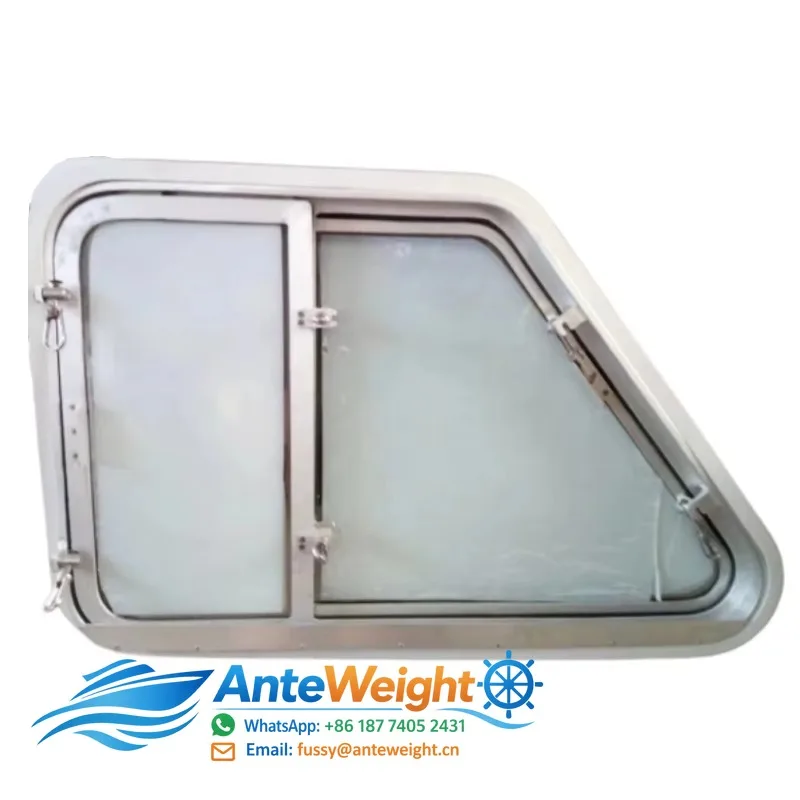 Marine Equipment Aluminum Sliding Marine Window for Boat