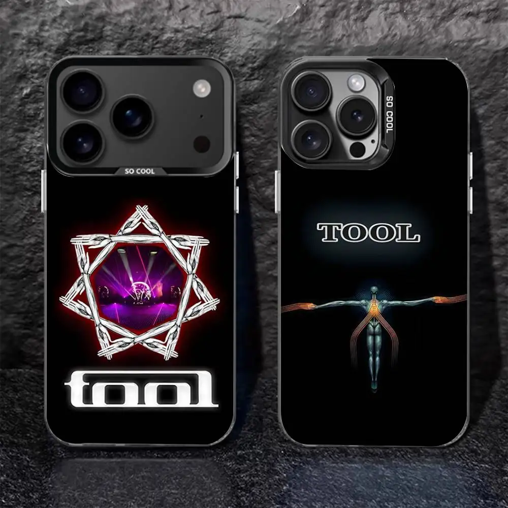 

Band T-Tool For iPhone 17,16,15,14,13,12,11,Pro,MAX,Plus Black Shockproof Candy Matte Cover