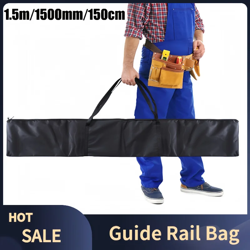 1PC 59 Inch Guide Rail Bag Oxford Cloth Double Side Track Saw Bag Protective Carrying Case For Track Saw Kit Guide Rails Bag