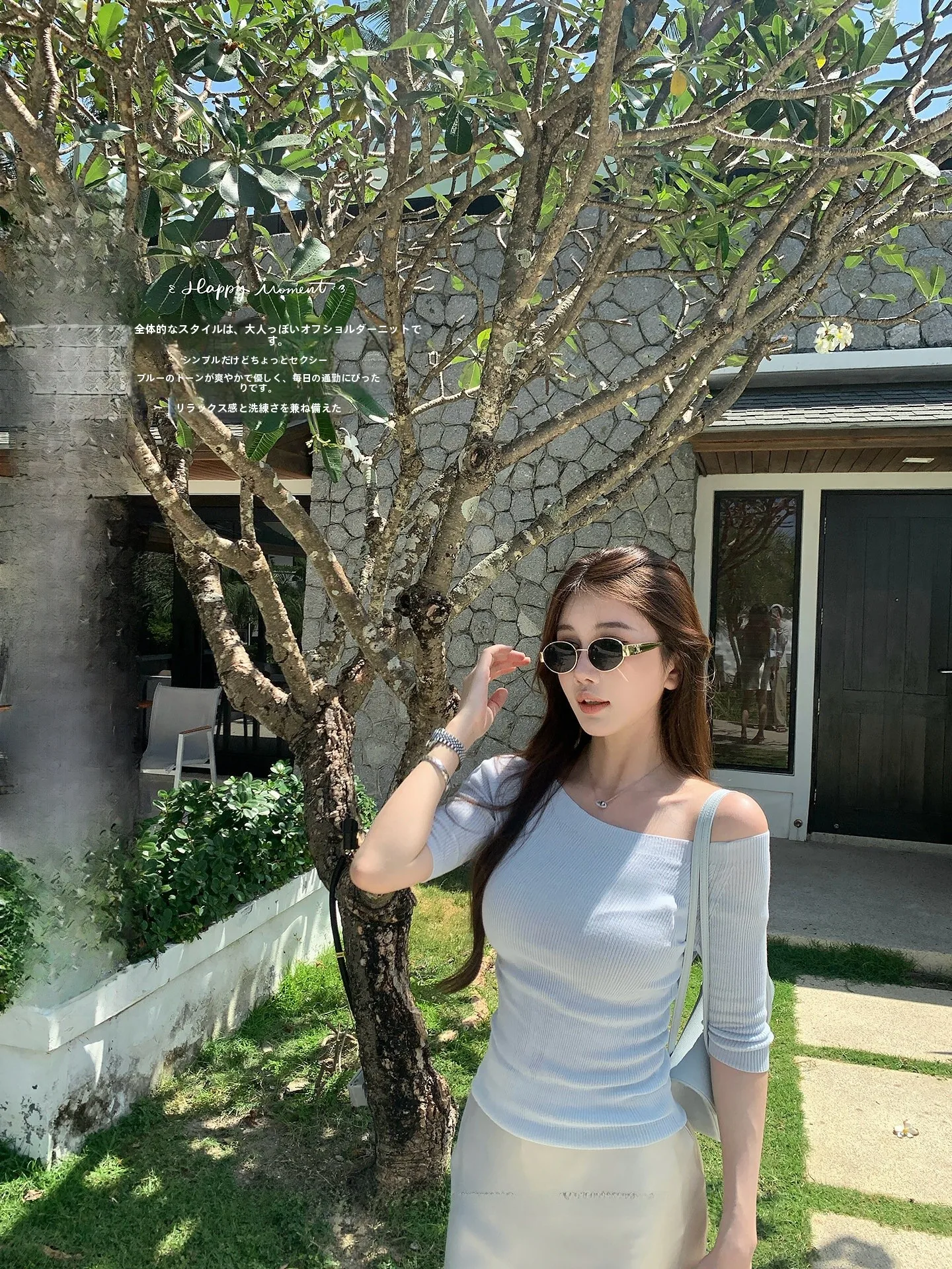 

Женский вязаный свитер Yuyuel: новая весенняя модель, с коротким рукавом, облегающий, повседневный, с круглым вырезом, в корейском стиле, для работы и отдыха