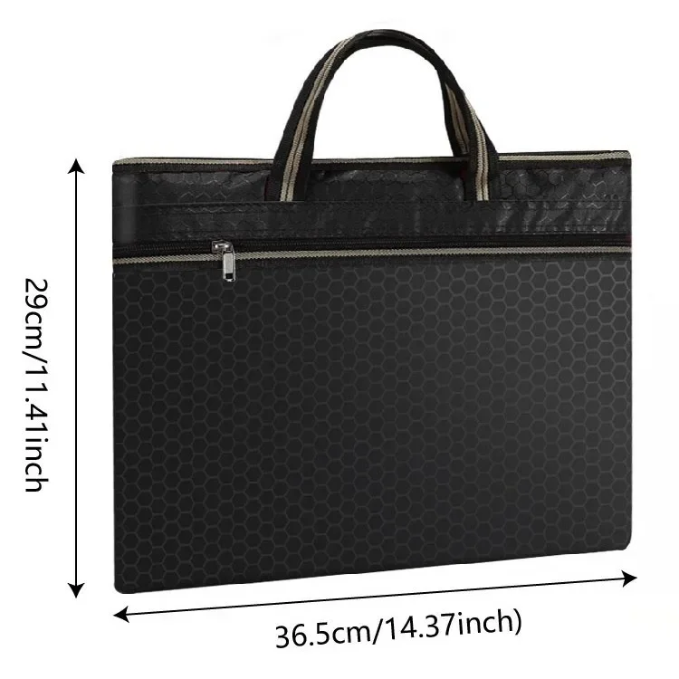 Aktentaschen mit großer Kapazität, Handtasche, Dokument, Laptop, Organizer-Pack, Buch, Business, IPAD, elektronische Aufbewahrungstasche, Zubehör – Detail 1
