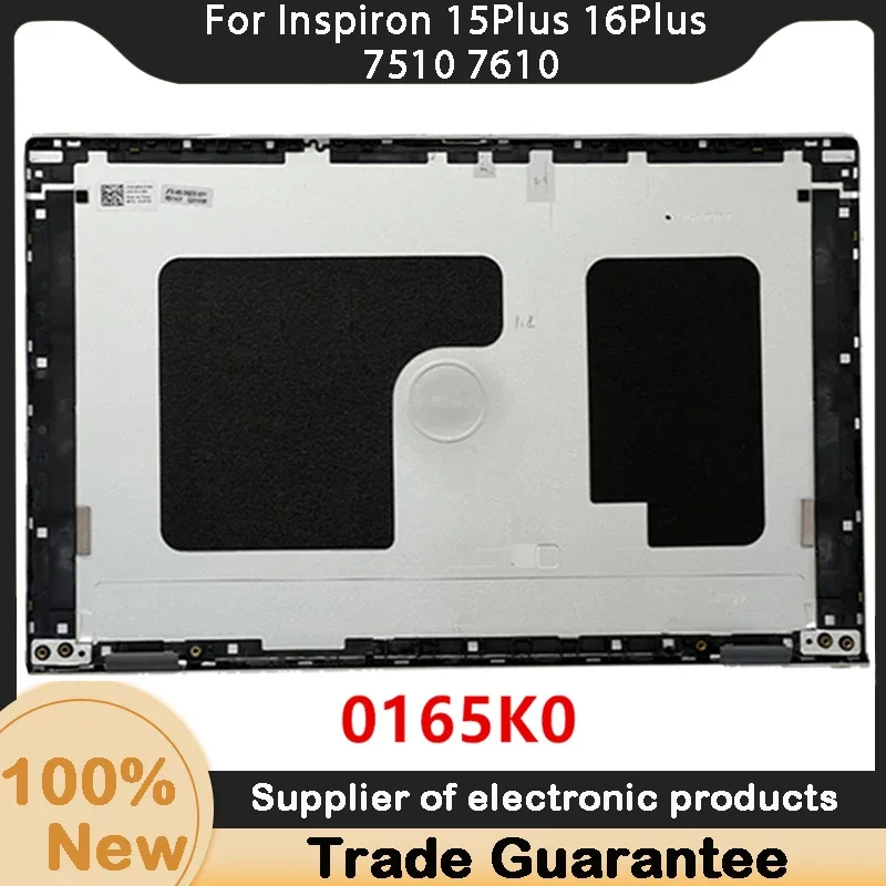 

New For Dell Inspiron 15Plus 16Plus 7510 7610 LCD Back Cover A Shell Silver 0165K0 165K0