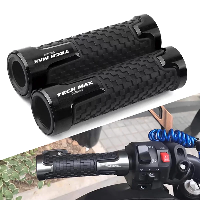 

For YAMAHA T-max530 Tech Max Tmax 530 Techmax530 7/8" 22mm CNC Motorcycle Handle Bar Grips Racing Handlebar Grip