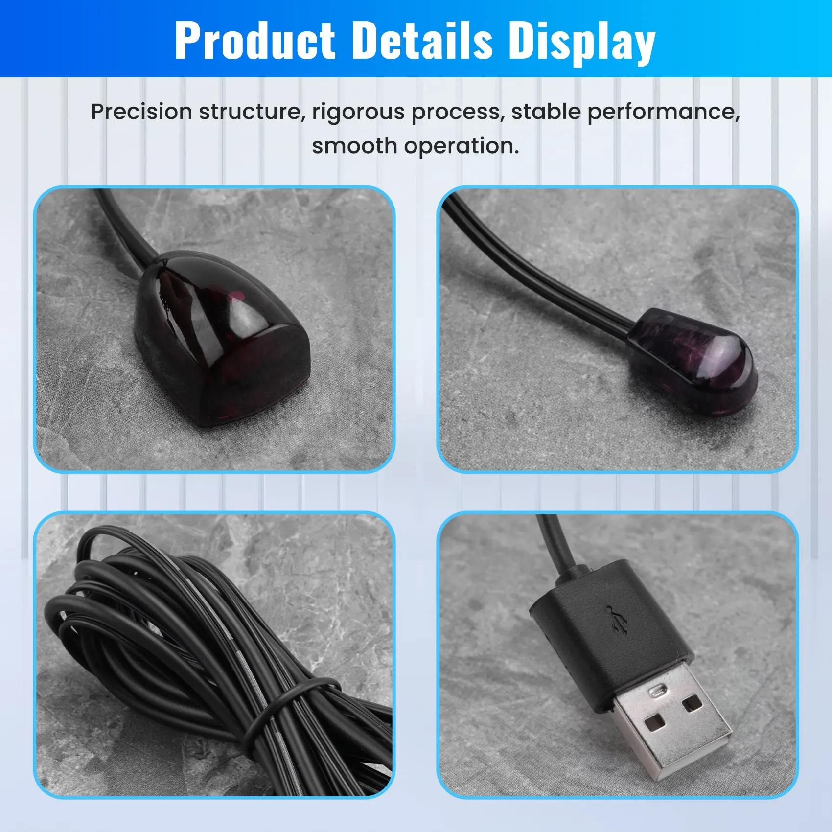 A31T IR Extender Infrared Remote Control Receiver USB Adapter for Cable Box Stereo HD TV Transmitter