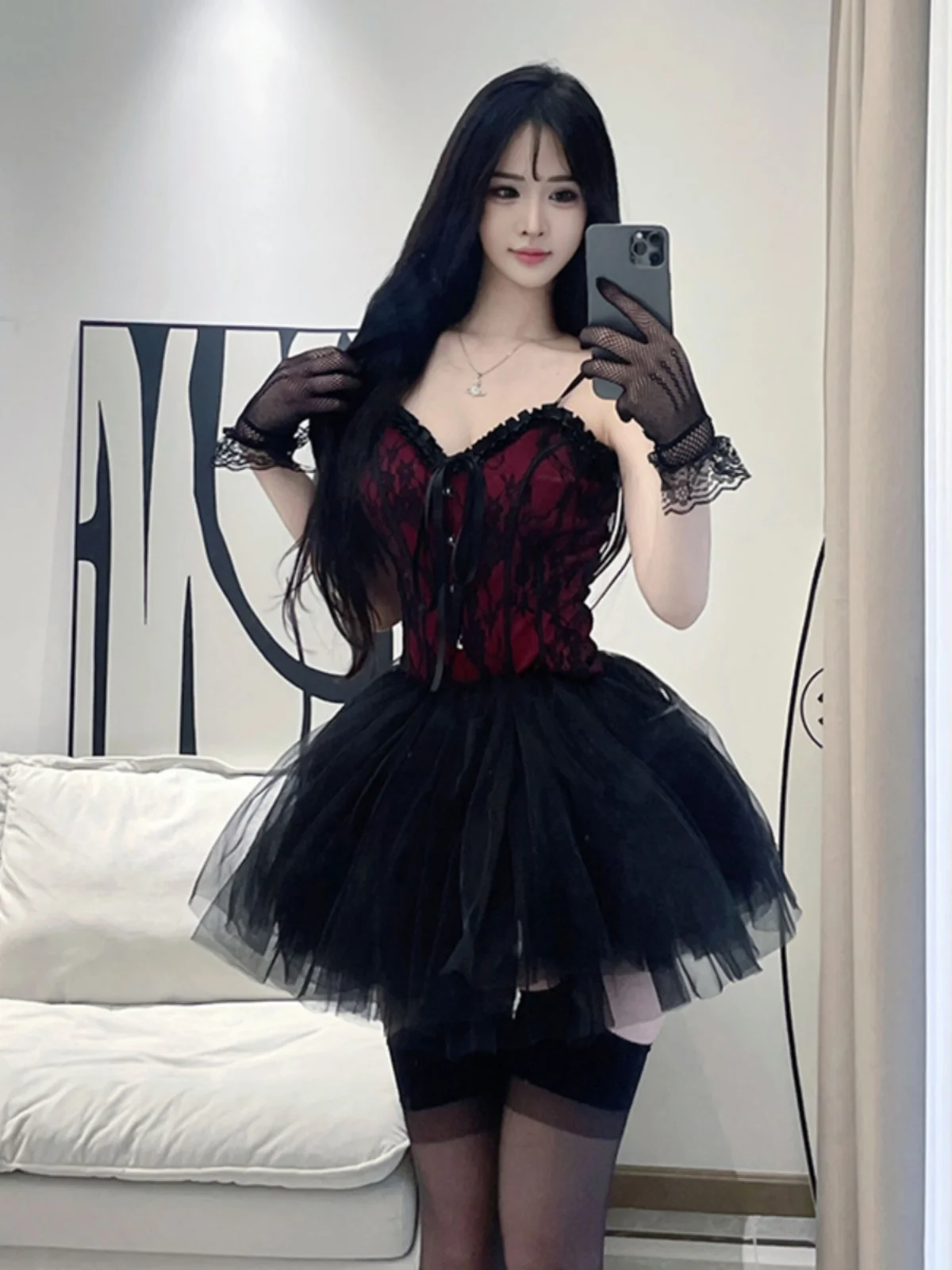 

Sexy Pure Desire Club Hot Girl orm Cosplay loween k Devil Role Play Costume Women's Faion Par Dr