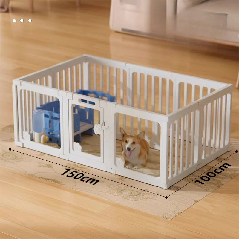 

Extendable Folding Dog Fence Outdoor Wooden Oversized Stuff Dog Fence Accessories Barrier Playpen Kojec Dla Psa Dog Supplies