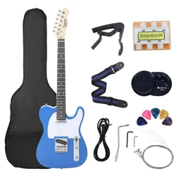 39 Inch LT Electric Guitar 6 String 22 Frets Basswood Body Maple Neck Electric Guitarra With Speaker Guitar Parts & Accessories