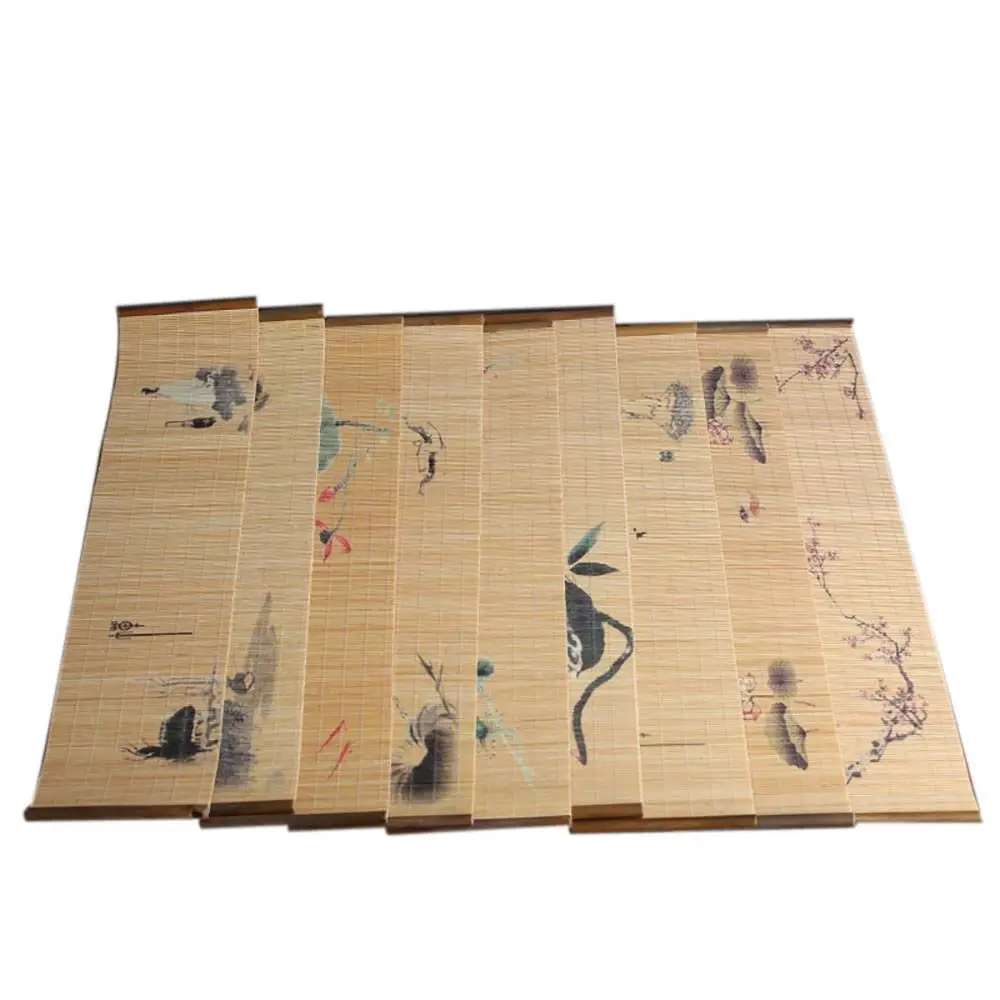 Nature Chinese Style Waterproof Table Runner Elegant Gift Table Decoration Tea Tray Tea Mat Tea Ceremony Accessories DIY