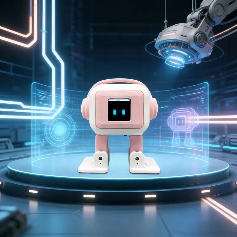 Multi-function EMO AI Robot, Talking Dancing Emotional Companion, Home Decor Gift Toy Reference Children's Gift