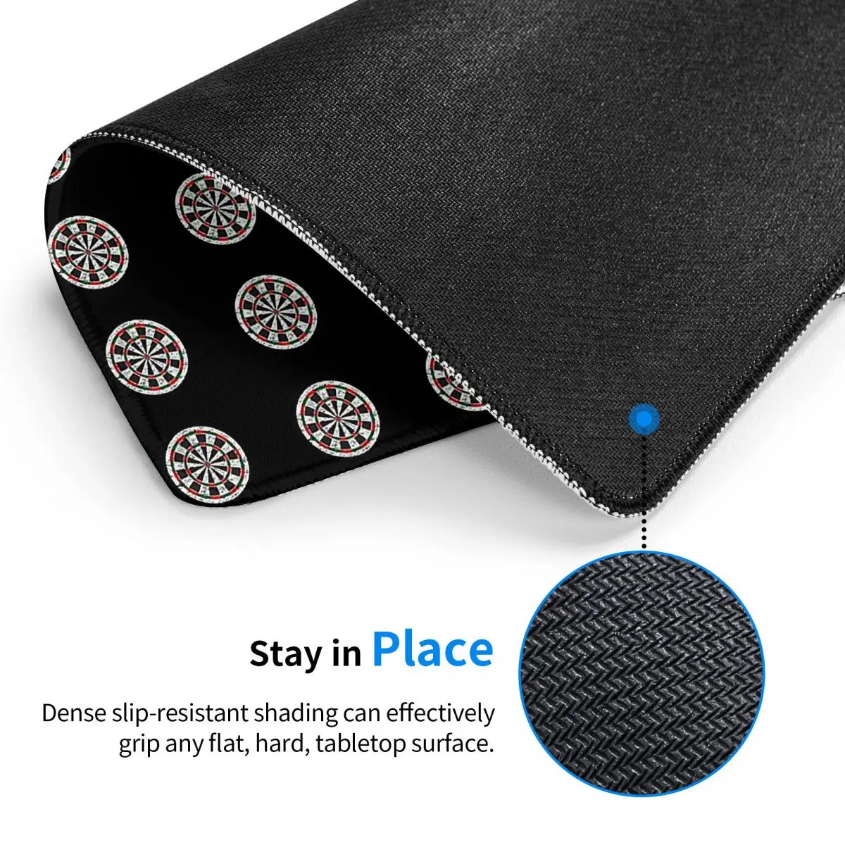 Darts Dartboard Mouse Pad Computer Keyboard Mouse Mat Gamer Laptop Desk Mat Office Table Mats