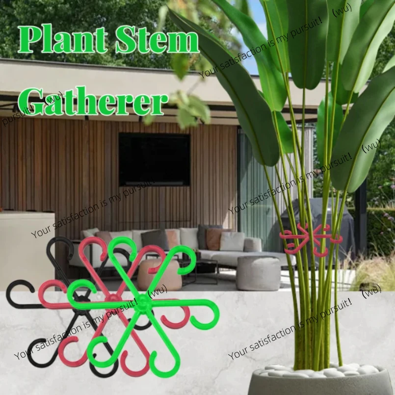 ZOCI-4PCS Reusable Plant Stem Folding Frame Garden Tools No Stake Trellis Plant Stem Support Support Branches Stem Organizer