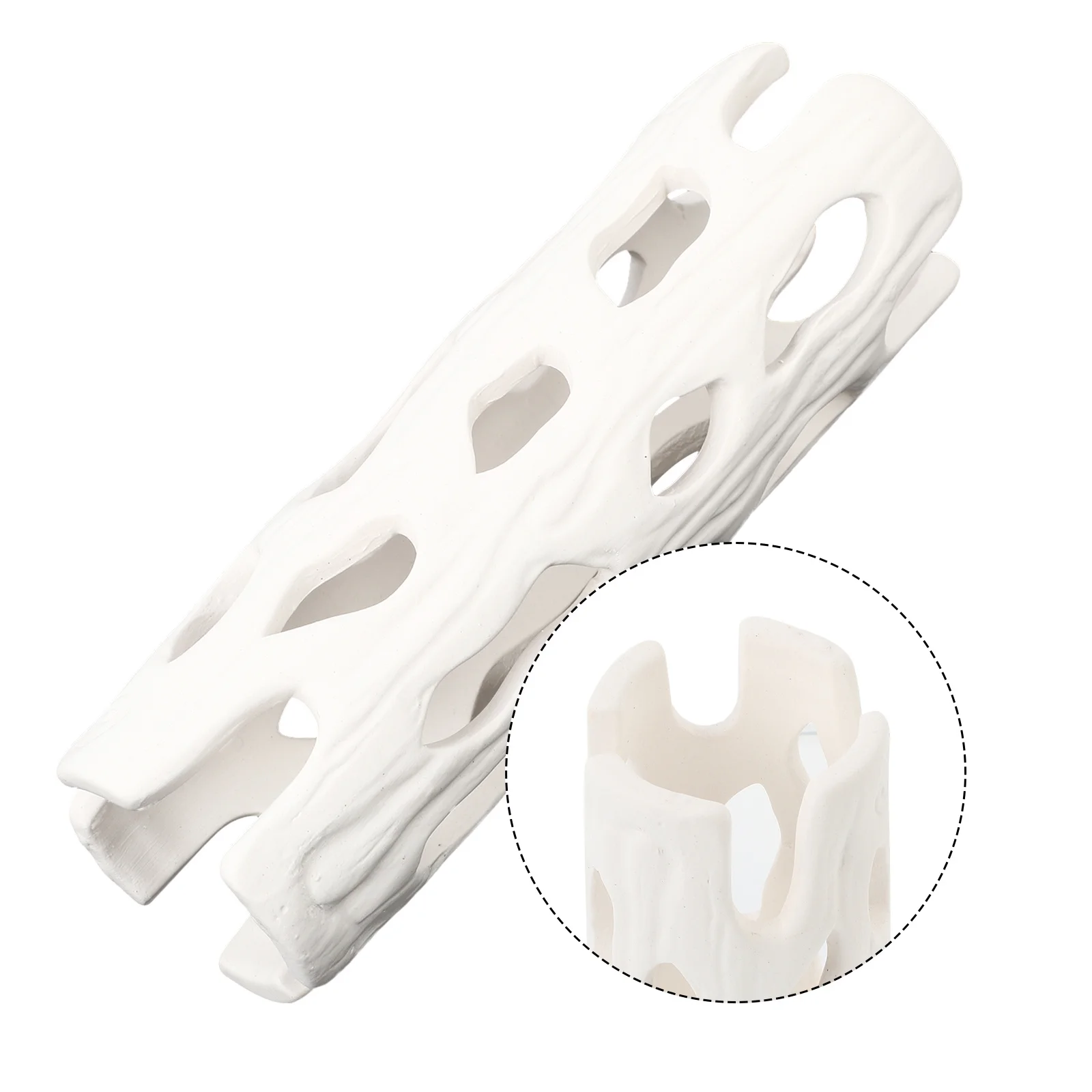 

Ceramic Fish Shelter Aquarium Cave Habitat Breeding Hiding Spot Tank Landscape Decoration Fun Hideaway for Fish and Shrimp