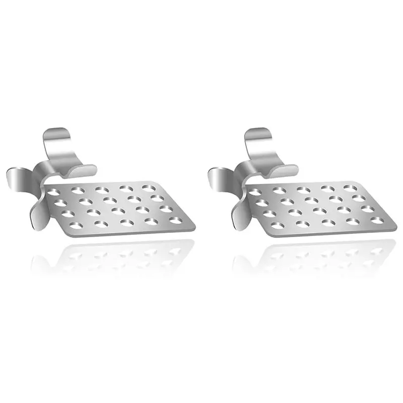 A53Q-Roof De-Icing Cable Clips, 100 Pack Metal Clip, Heat Cable Roof Clip, Aluminum Roof Clips, Deicing Cable Clips