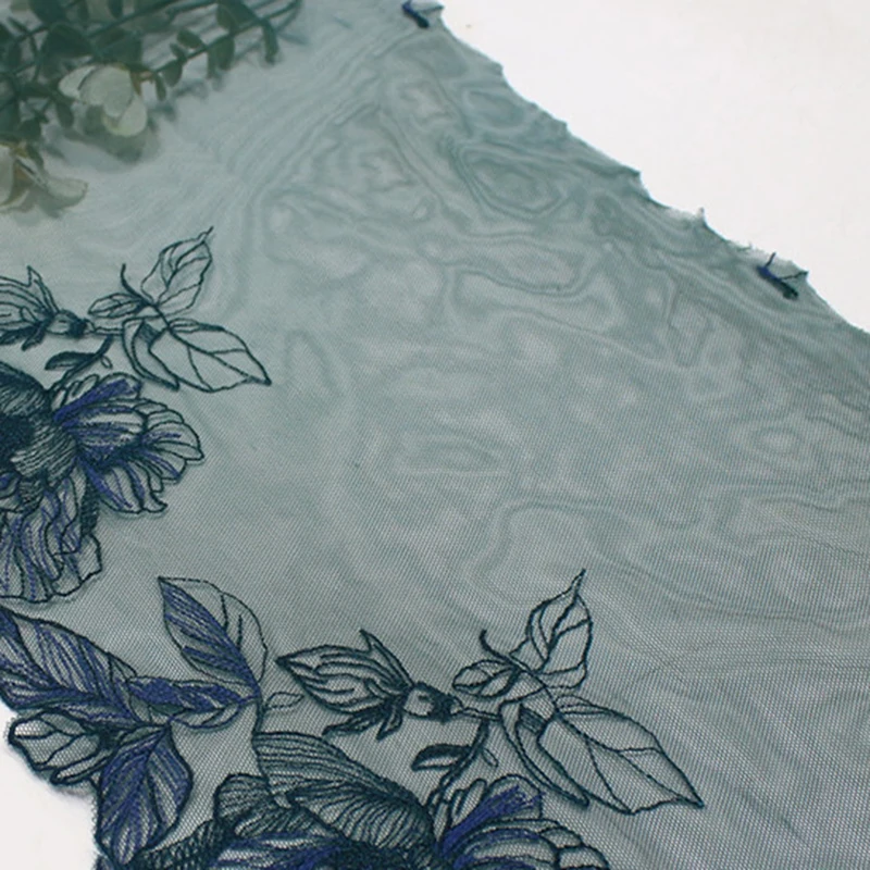 

28 ярдов мягкого кружева с цветочным узором и вышивкой для шитья, рукоделия, пошива одежды, кружевных бюстгальтеров, нижнего белья, аксессуаров для одежды