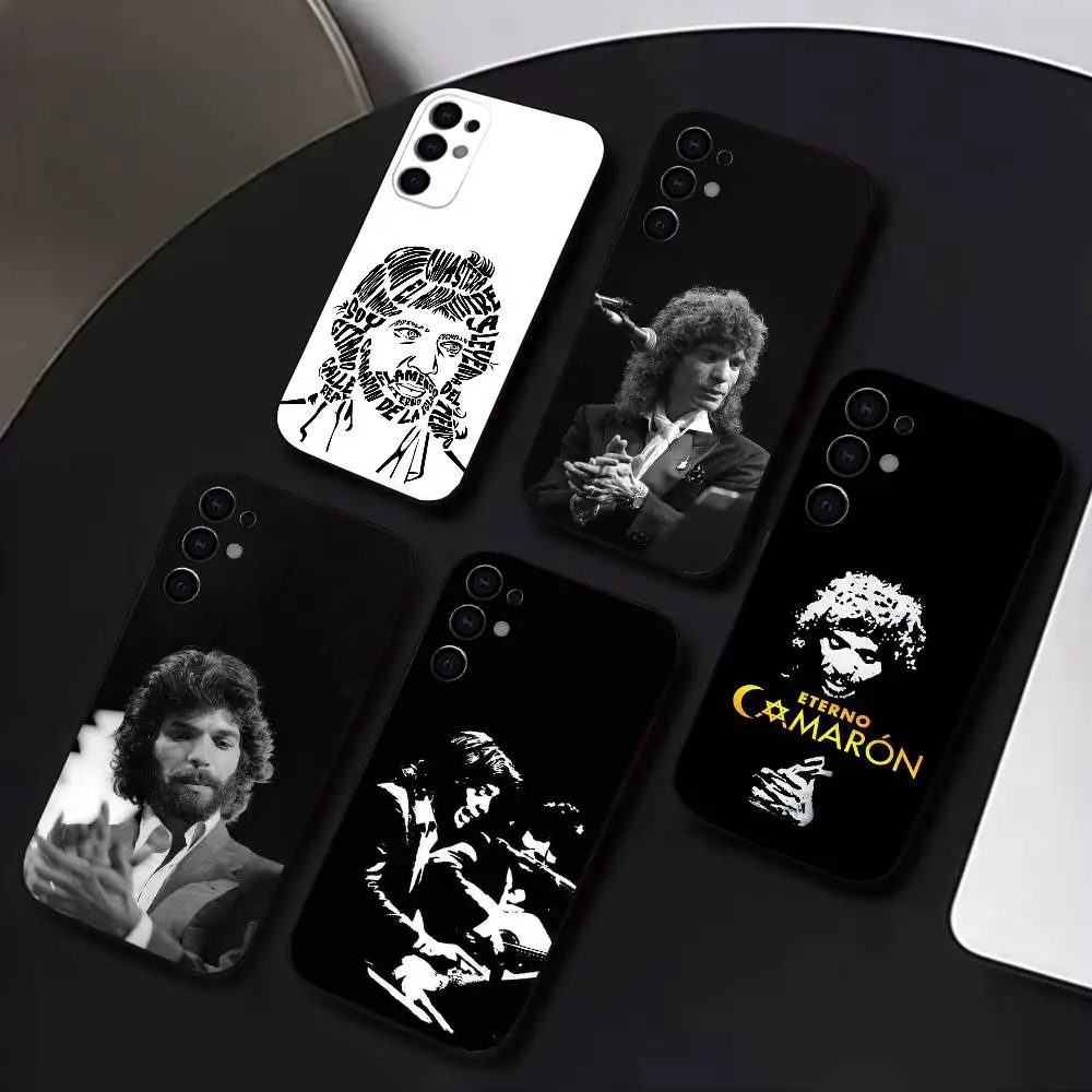 

C-Camaron De La Isla Phone Case For Samsung S25,S24,S21,S22,S23,S30,Ultra,S20,Plus,Fe,Lite,Soft Black Cover