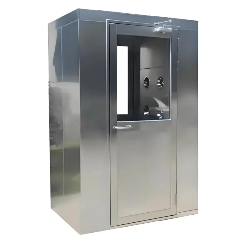 Modular industrial automatic clean room air shower interlock system with intelligent function