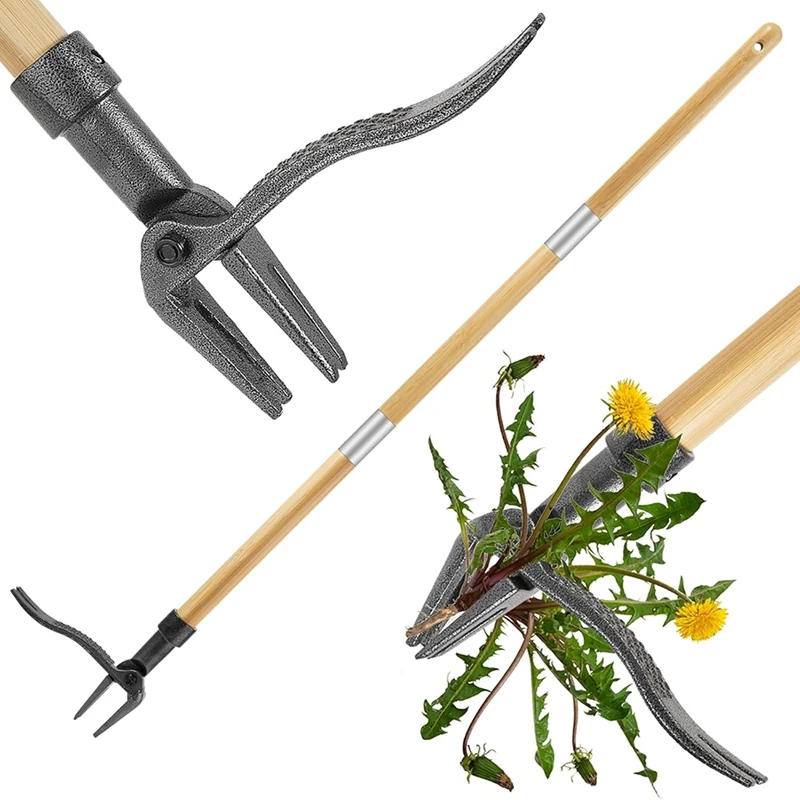

46 Inch Weed Puller Tool with Long Handle