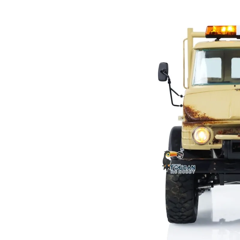 4x4 1/10 LESU RC Off-Road Vehicles UM406 Crawler Trucks Brushless Motor ESC Toucanhobby Painted Finished Model RC Toys THZH1528