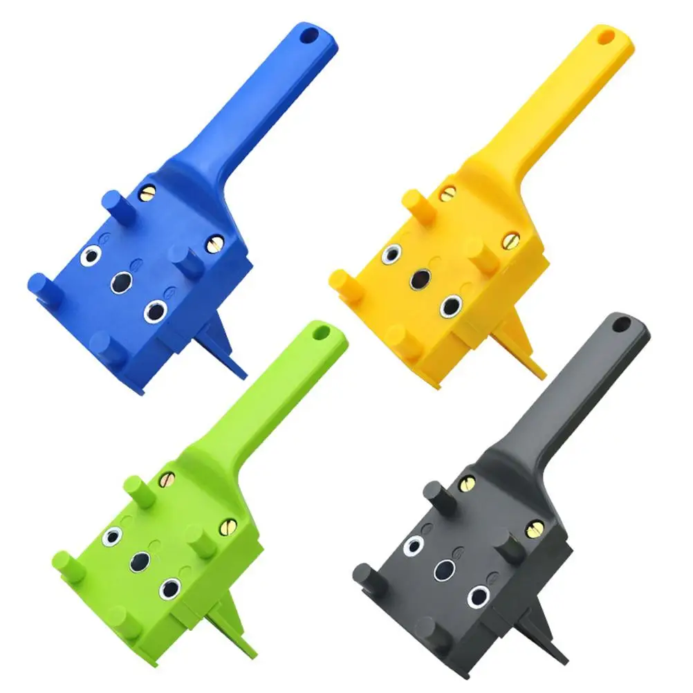 

Drill Locator Pocket Hole Tools Key Hand Positioner Woodworking Carpenter Straight