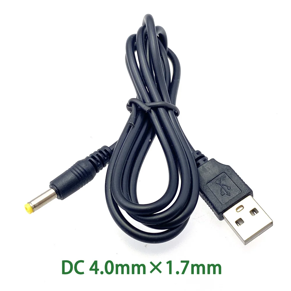 Cable de alimentación con núcleo de cobre, Cable de datos electrónicos de carga USB a CC 5,5, accesorios electrónicos, 5,5x2,1/5,5x2,5mm