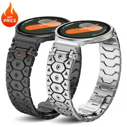Stainless Steel Band for Samsung Galaxy Watch FE 7 6 5 4 40 44mm 5 Pro 45mm for Galaxy Watch 6/4 Classic 43mm 47mm 42mm 46 Strap
