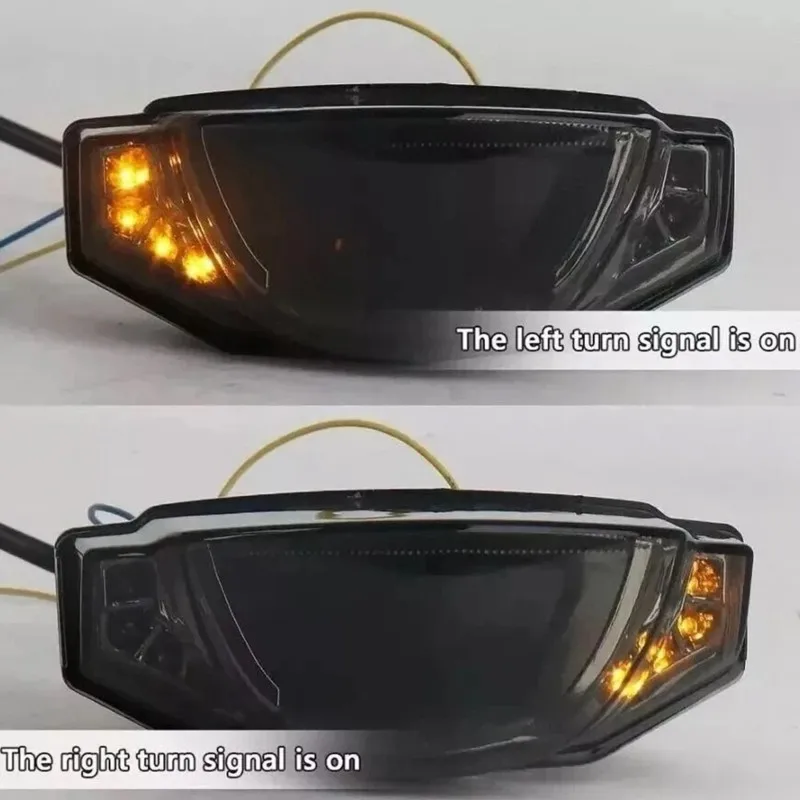 A03Z-Motorcycle Taillight Turn Signal Light For Ducati Scrambler 400 800 1100 Rear LED Brake Light Accessories