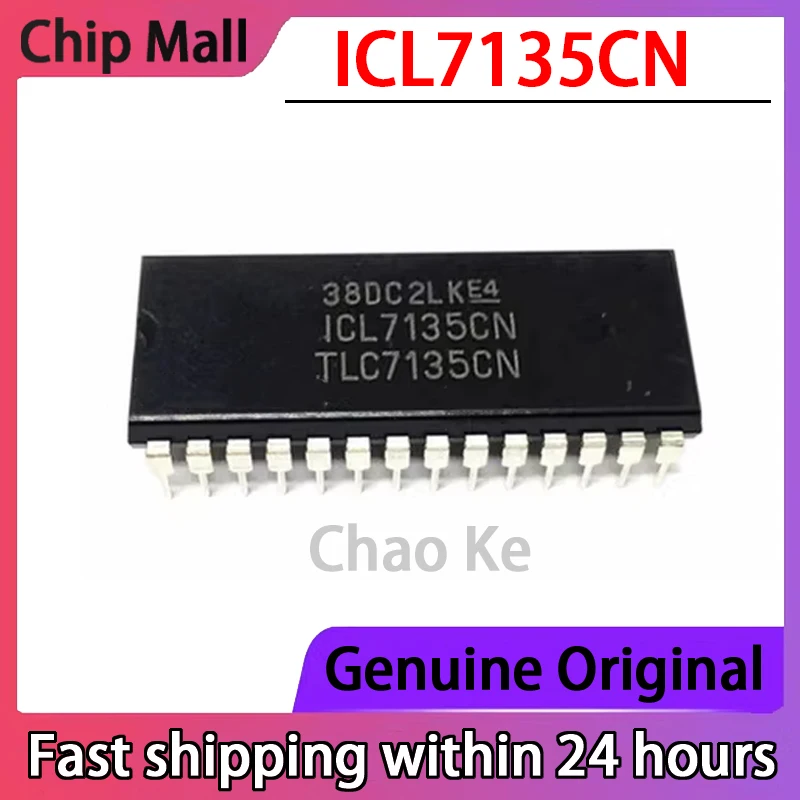 

5 шт. ICL7135CN TLC7135CN, новый аналого-цифровой преобразователь в корпусе DIP-28, в наличии