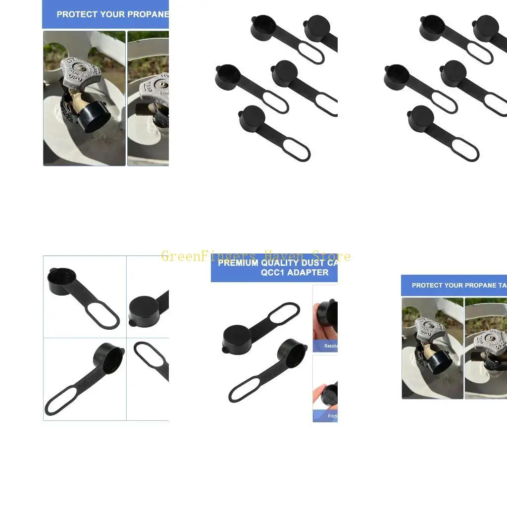 F68D Dust Covers for QCC1 Type 1 Hardware, Tethered Storage Guards
