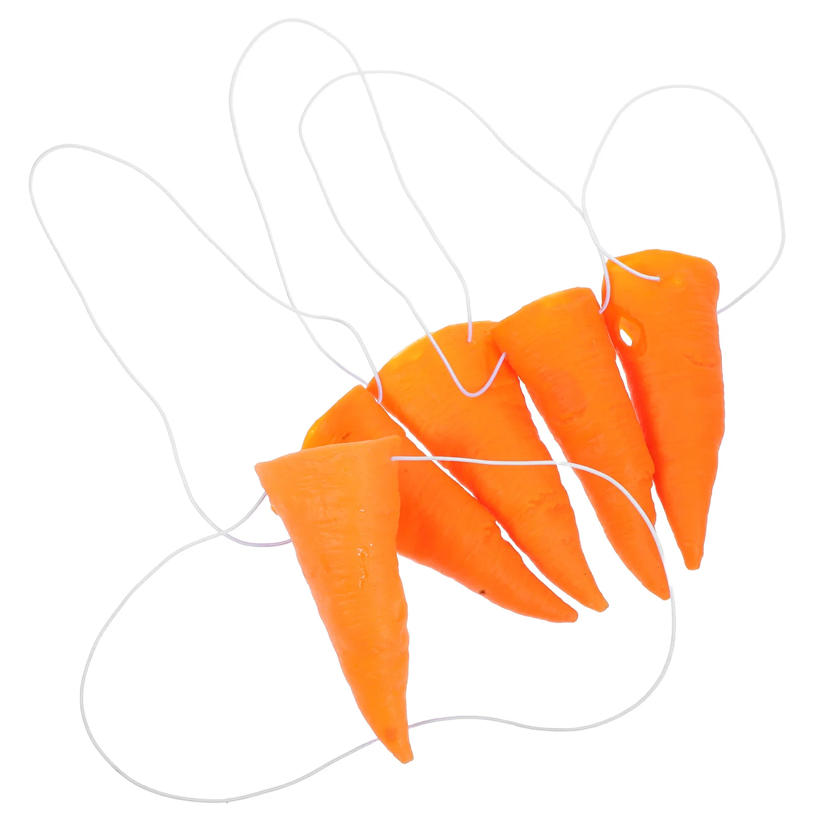 

5 шт. носы-морковки для косплея, многоразовые, с эластичной резинкой, удобные, для взрослых и детей, для карнавальных вечеринок