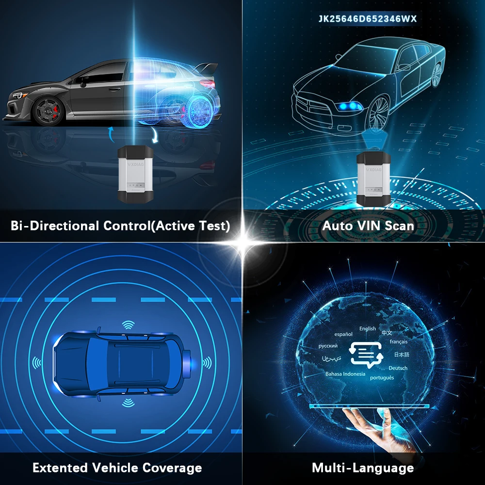 VXDIAG VD810 لـ Porsche3 Auto Obd2 الماسح الضوئي ECU الترميز اختبار نشط مفتاح برمجة أداة تشخيص السيارة مع وظيفة مخفية