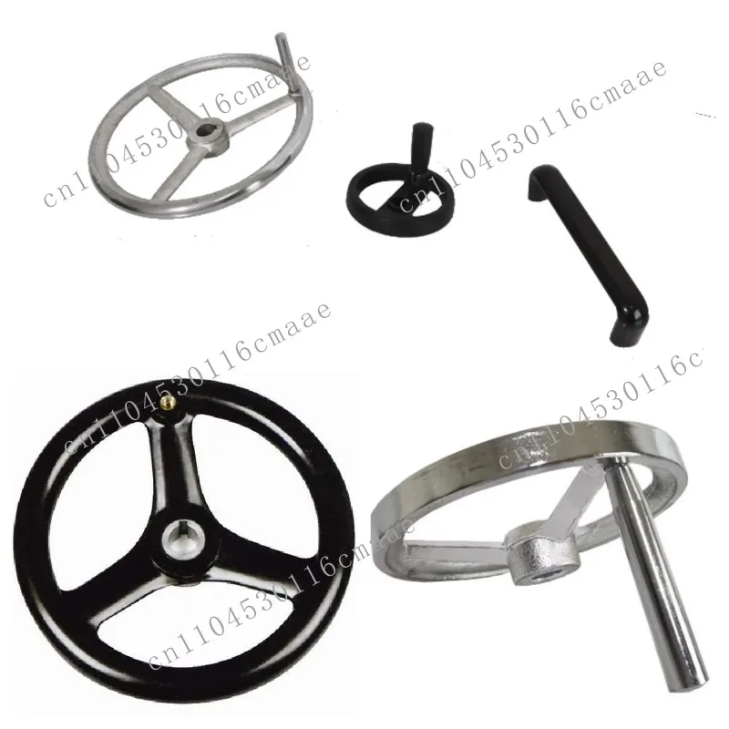 Metal Lathes Use Cast Iron Ss304 Weld Stainless Steel Pipe Cast Iron Machine Hand Wheel with Handle