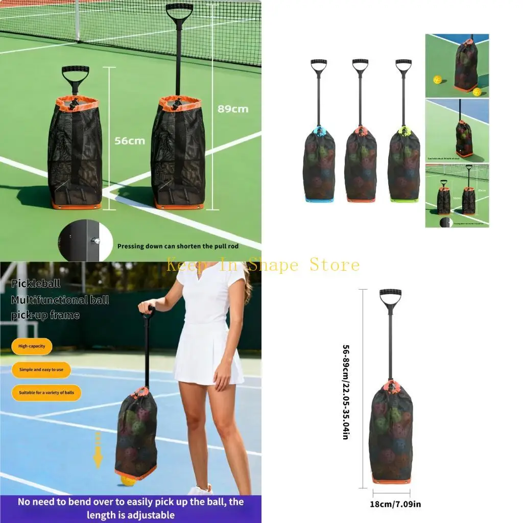 

U1JC Портативный регулируемый сборщик шариков с ручкой, долговечность для эффективных соленых шариков