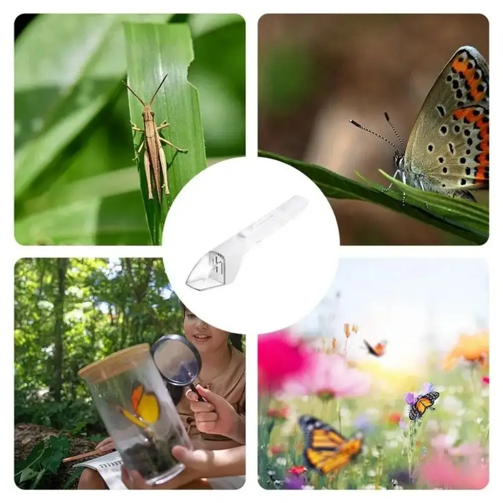 Magnifying Quick Release Worm Catcher Contactless Nature Toys Insects Catching Tool Release Fly Grabber Bug Pest Control