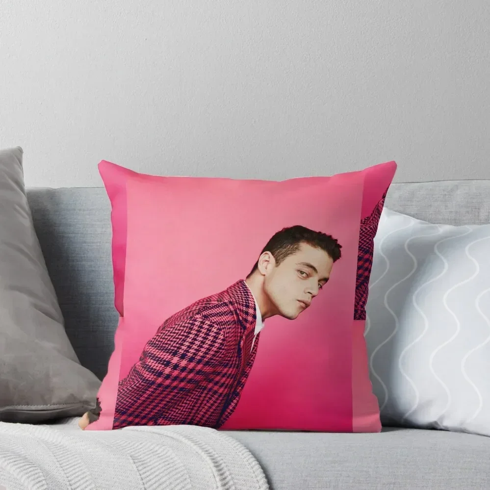 

Smol Rami Malek Throw Pillow autumn pillowcase Cushions For Children Embroidered Cushion Cover pillow cover luxury pillow