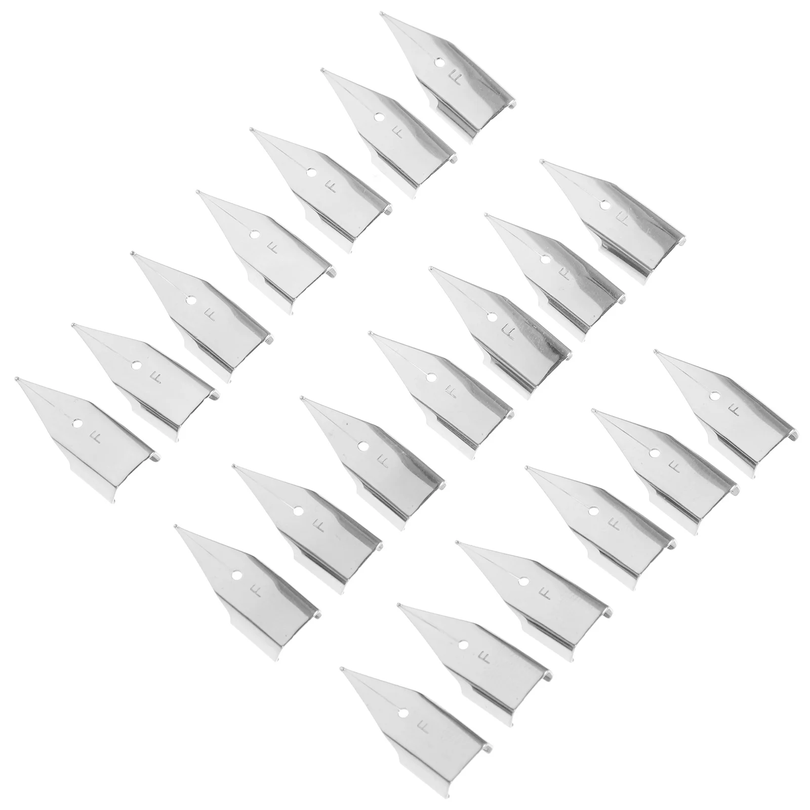 20 قطعة استبدال القلم الصلب لأقلام النافورة غرامة تلميح الكتابة الخط توقيع الرسم مكتب اللوازم المدرسية الفنية #2