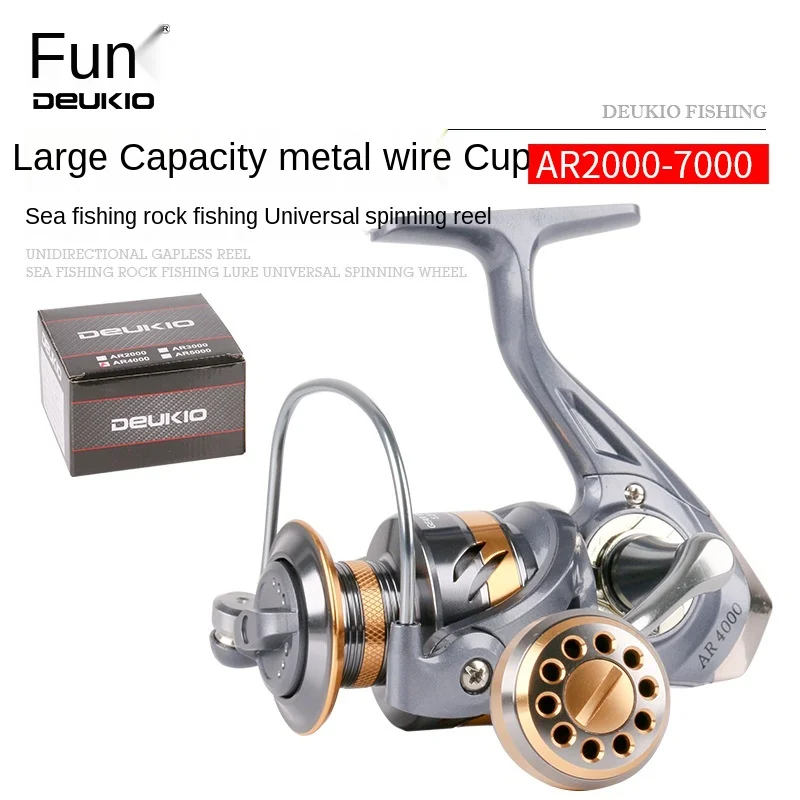 

Fishing Spinning Reel Metal Spool Sea Tackle Carp Fishing Reel Send a little mystery gift