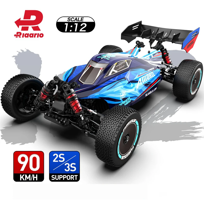 

Rlaarlo AM-X12 RTR High-speed Brushless 4WD RC Car 1:12 Carbon Fiber Remote Control Car Toy Drift Car Gift Car Adult Toys