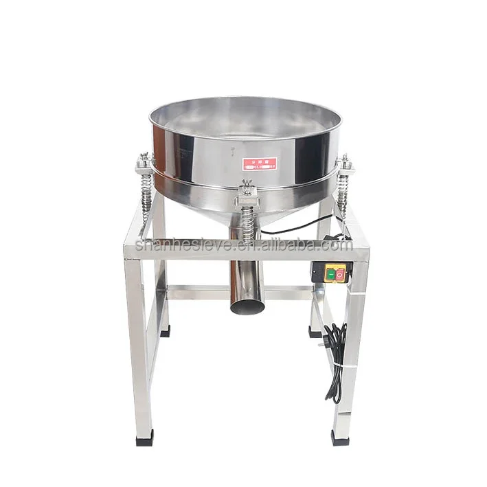 Electric Stainless Steel Vibrating Sieve for Plastic Powder Food grade Vibrating Screen Flour Sieving Machine