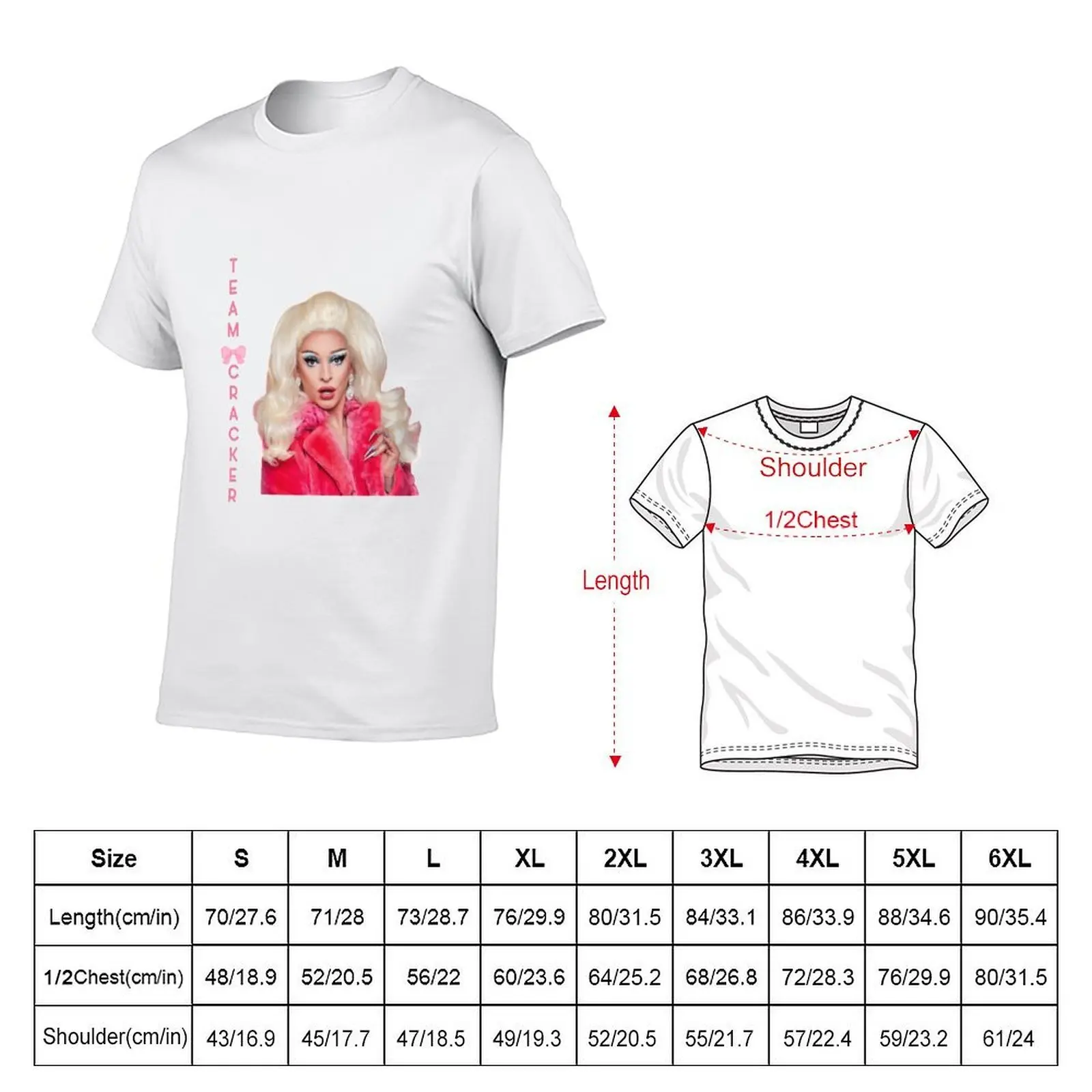 Team Miz Cracker - RuPaul’s Drag Race All Stars 5 T-Shirt quick drying anime Men's t-shirt