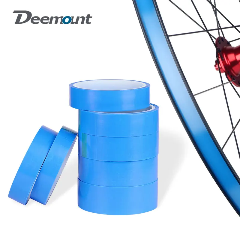 

Bicycle Tubeless Rim Tape Tensilized Strapping Synthetic Rubber Adhesive 0.012mm Thickness 10m Length Multi Width Options