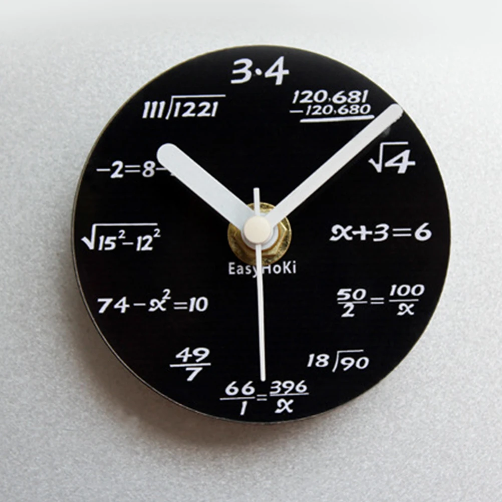 

Digital Refrigerator Clock Magnet Math Mathematical Wall Magnetic Fridge Modern