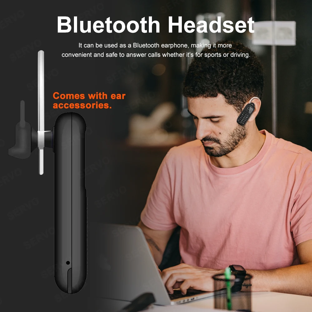 SERVO BM70 2G GSM Mini Mobile Phone Dual SIM Card Auto Call Record Bluetooth Call Blacklist Magic Voice Mini Portable Cellphone